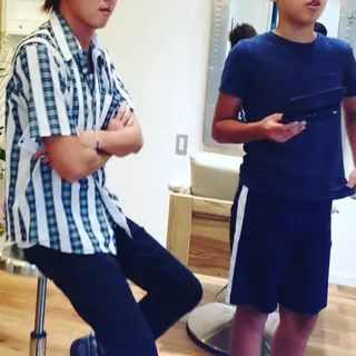 キッズ MAKEーUP WARMのヘアスタイル