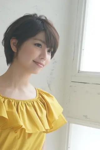 ショート カラー 瀬尾 加寿馬のヘアスタイル