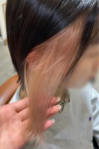 ショート カラー モデル募集 セイノチヒロのヘアスタイル