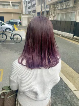 カラー 中富 🍪みなのヘアスタイル