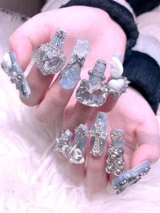 ネイル 長さだし専門店 M2　rikaのネイルデザイン