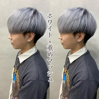セミロング カラー ヘアアレンジ メンズ LAVENDIA 初音のヘアスタイル