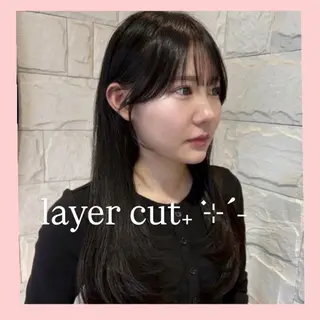 ロング レイヤー/暖色カラー 🎀はるのヘアスタイル