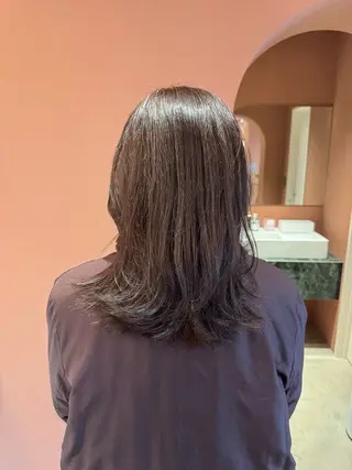 セミロング ハイトーン/ショート /レイヤー 福谷 将のヘアスタイル