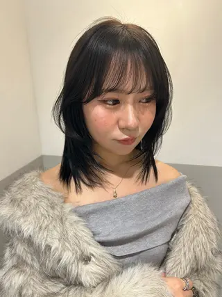 ミディアム SALOWIN新宿三丁目frente所属・髪質改善/艶カラー MISATOのヘアスタイル