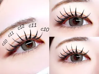 マツエク・マツパ eyelash . noxのマツエク・マツパデザイン