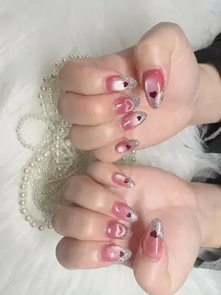 ネイル ハッピーネイル 蘭のネイルデザイン