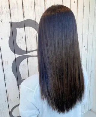 セミロング パーマ 伊庭 勇輝のヘアスタイル