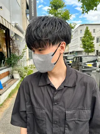 ミディアム 問屋町chapter 日笠快生のヘアスタイル