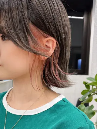 カラー ブリーチダブルカラー 【koide】のヘアスタイル