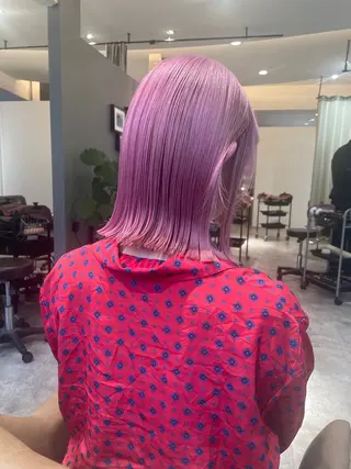カラー yuu /N° 大分中央町店のヘアスタイル