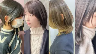 セミロング 西尾 隆介のヘアスタイル