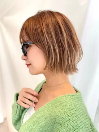 ミディアム カラー パーマ ヘアアレンジ レイヤーカット/ボブ /縮毛矯正✨大輝のヘアスタイル