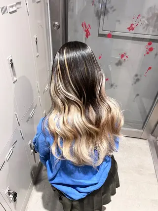 カラー 透明感ベージュ🤎 ナチュラルレイヤーのヘアスタイル