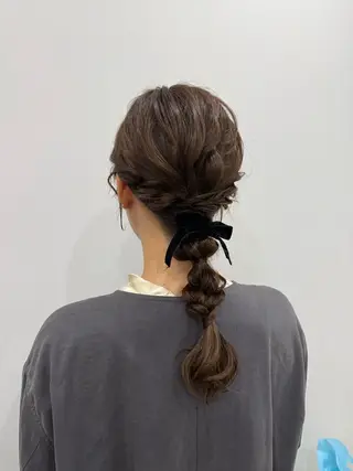 ヘアアレンジ ニシザカ マナのヘアスタイル