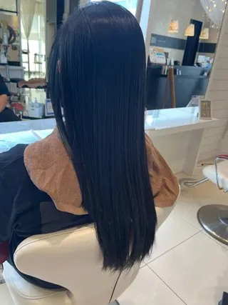 ロング メッセのみ受付 うえはらのヘアスタイル
