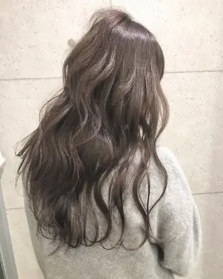 ロング カラー ヘアアレンジ 縮毛矯正 髪質改善寺坂雄飛💐のヘアスタイル