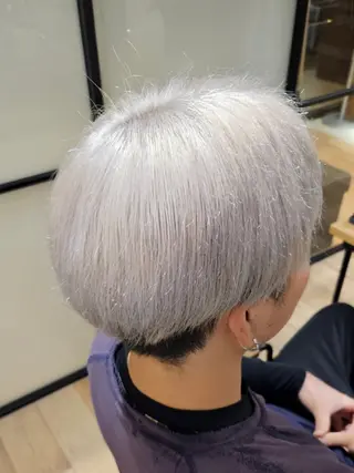 ショート メンズ カラー Miuri/ミユリ 柔らかい雰囲気ヘアのヘアスタイル