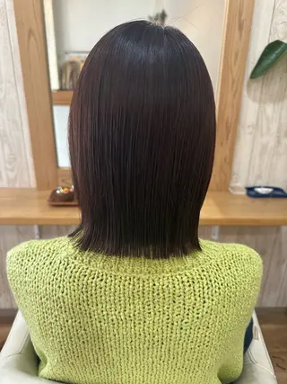 ミディアム カラー hair &make EPICRUMIのヘアスタイル
