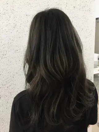 セミロング カラー パーマ ヘアアレンジ ✨ハイクオリティ✨ 山本香也のヘアスタイル