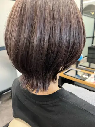 ショート えぞう さおりのヘアスタイル
