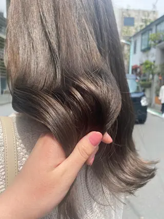 セミロング utsumi uran 吉祥寺のヘアスタイル