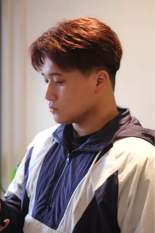 ショート カラー メンズ 💐メンズ特化× パーマ💐早坂駆留のヘアスタイル