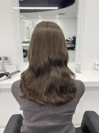 カラー 𓏸レイヤー髪質改善 透けカラーカノン🫧のヘアスタイル