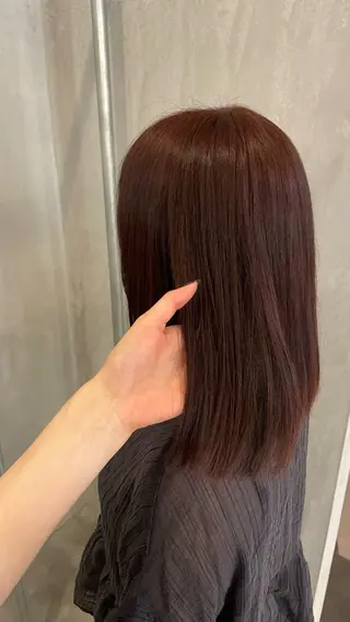 ミディアム カラー 金木 洸瑠のヘアスタイル