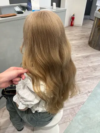 ロング カラー ケアブリーチ🌟 ♢WATARU♢のヘアスタイル