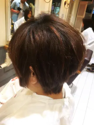 ショート パーマ MeL 横浜/ MIHOのヘアスタイル