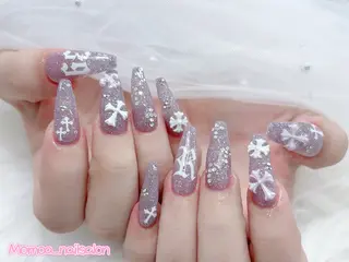 ネイル MoMoA Nail ネイル長さ出し専門店のネイルデザイン