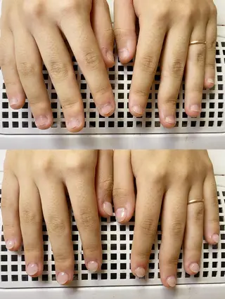 ロング カラー ネイル Q Free nailsのネイルデザイン