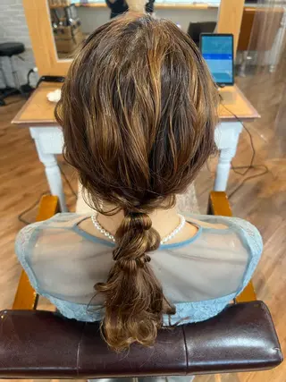 ロング ヘアアレンジ Topstylist YUKIのヘアスタイル