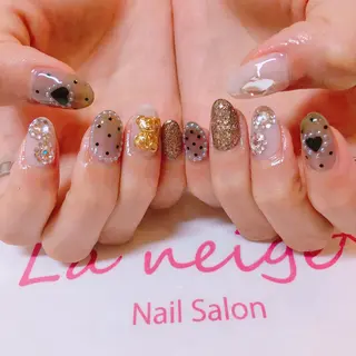 ネイル La neige* yuki 🐩🌙のネイルデザイン