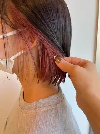 ショート カラー 加藤 李奈のマツエク・マツパデザイン