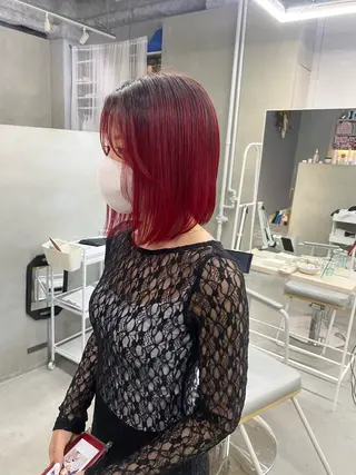 ショート カラー 前橋 姫奈のヘアスタイル