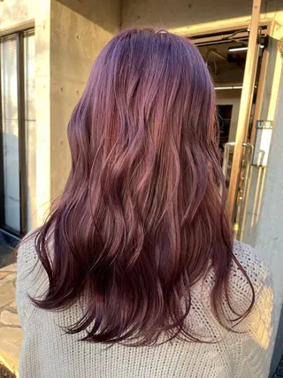 セミロング カラー メンズ韓国ヘア👹 KAJIのヘアスタイル