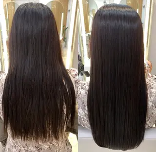 ロング 𝐑𝐞𝐨/透明感 𝐜𝐨𝐥𝐨𝐫のヘアスタイル