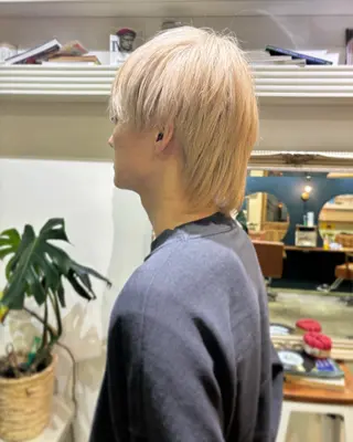 カラー ヘアアレンジ メンズ 山口 樹里のヘアスタイル