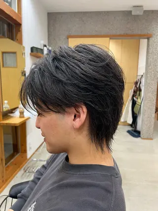 メンズ 解良 優斗のヘアスタイル