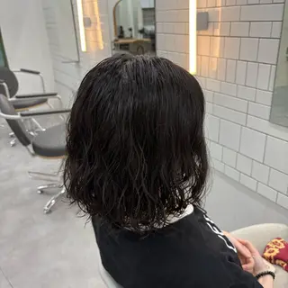 ショート パーマ 【メンズ特化】中場 健人/西梅田/北新地のヘアスタイル