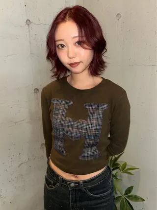 ショート レイカ /ハイトーンのヘアスタイル