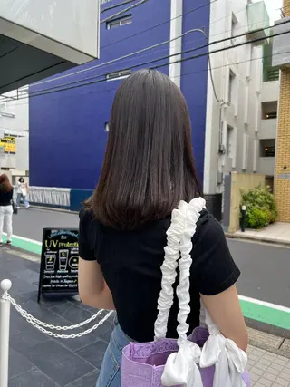 ミディアム カラー 似合わせヘア🫶🏻 つきいてるみのヘアスタイル