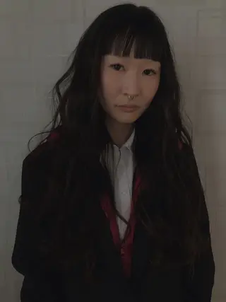 ロング パーマ ショート／ボブ／レイ ヤーいくらまゆのヘアスタイル