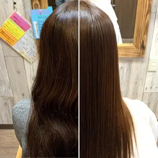 ロング パーマ 縮毛矯正/山根勇平 /完全マンツーマンのヘアスタイル
