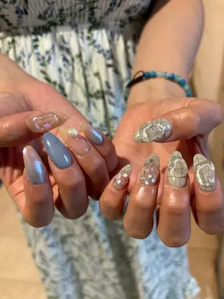ネイル mano Hanaのネイルデザイン