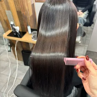 ミディアム カラー SHICUNE /ミホのヘアスタイル