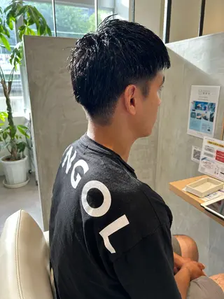 ショート メンズ 田中 寛汰のヘアスタイル