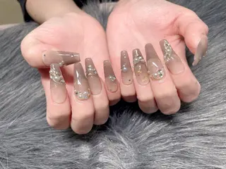 ロング ネイル 《LB》ラブリエ Nail&eyeのマツエク・マツパデザイン